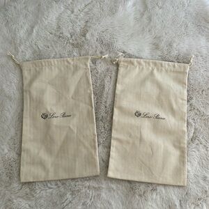 Loro Piana Set of 2 Dust Bags
Size: 13x8 inches